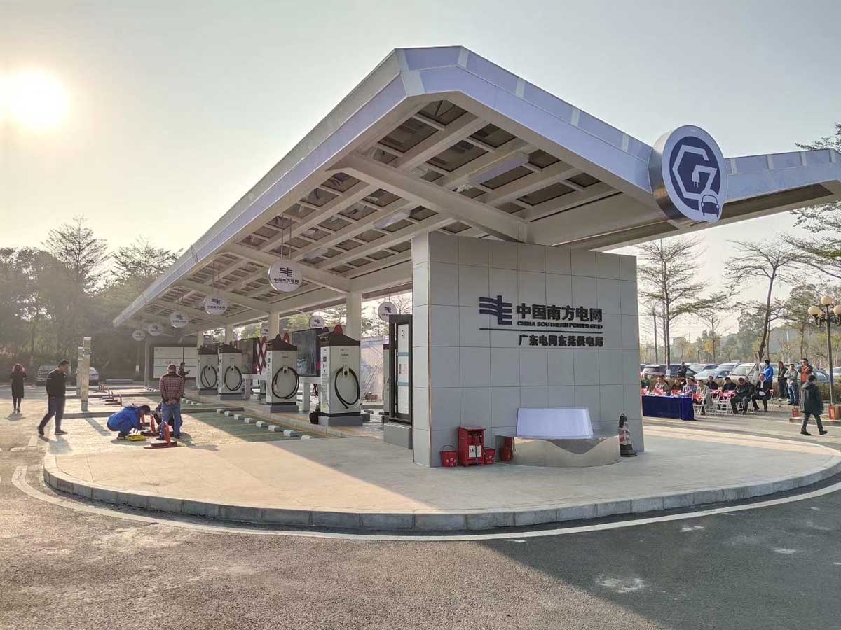 南方电网现场完工效果